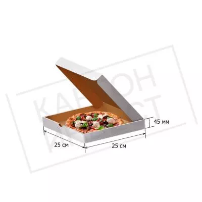 Коробка для пиццы 250*250*40 мм