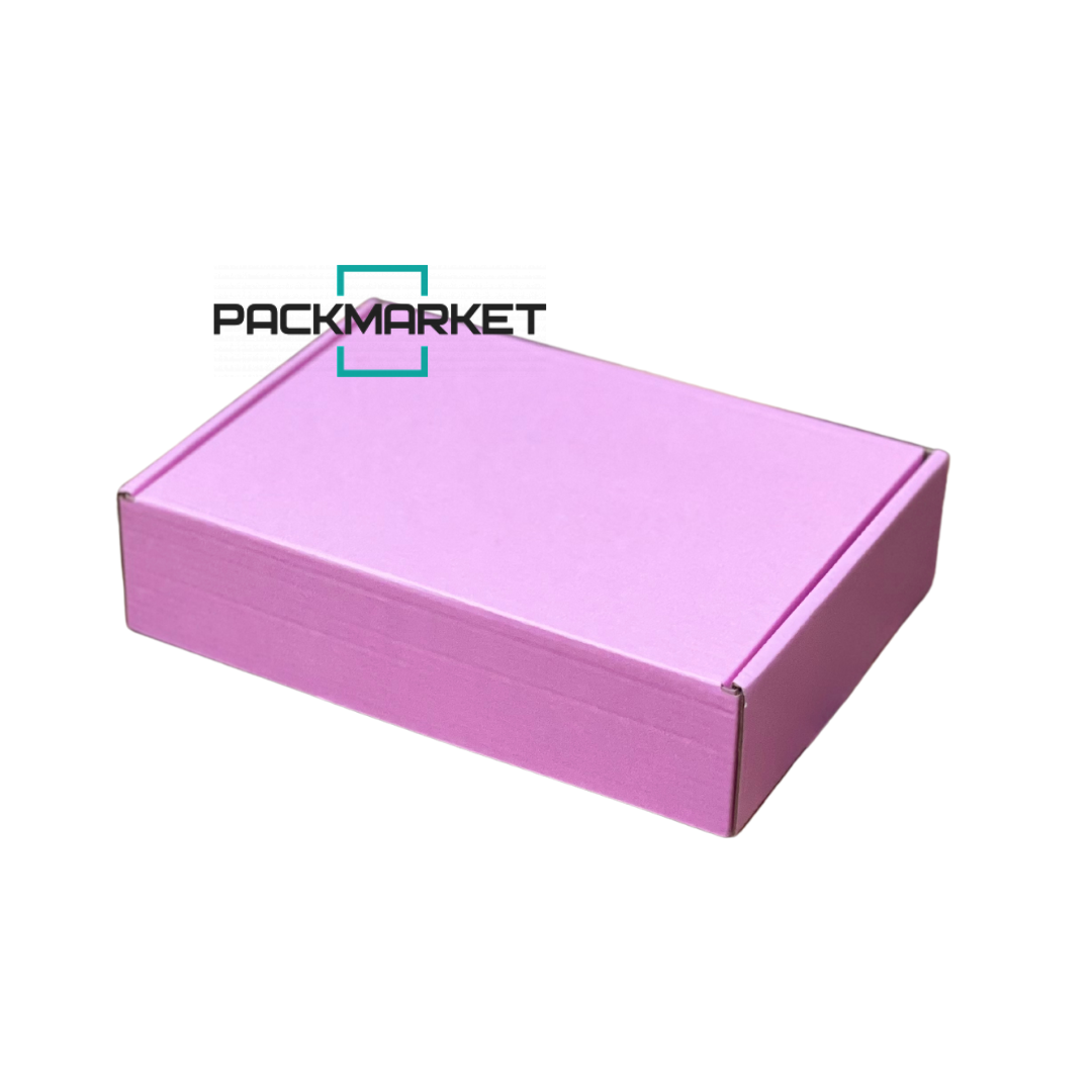Самосборная коробка 200*150*50 мм Pink