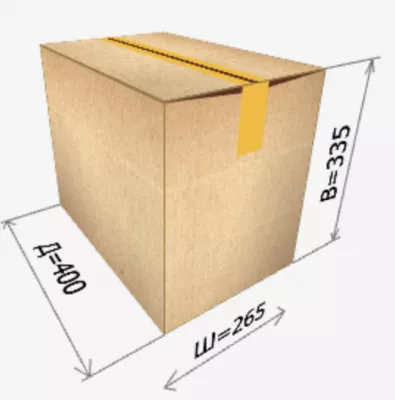 Картонная коробка 400*265*335 мм