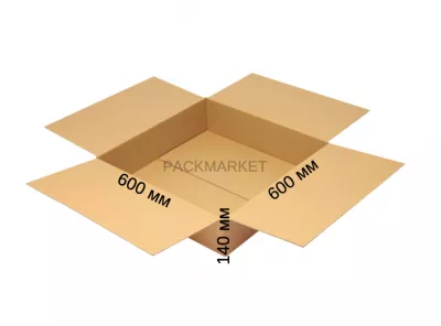 Коробка под заказ  600*600*140 мм