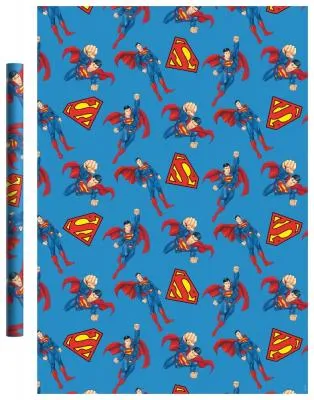Упаковочная бумага Superman 700х1000 мм