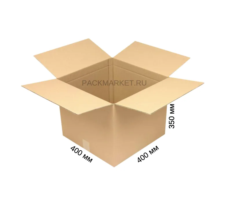 Картонная коробка 400*400*350 мм
