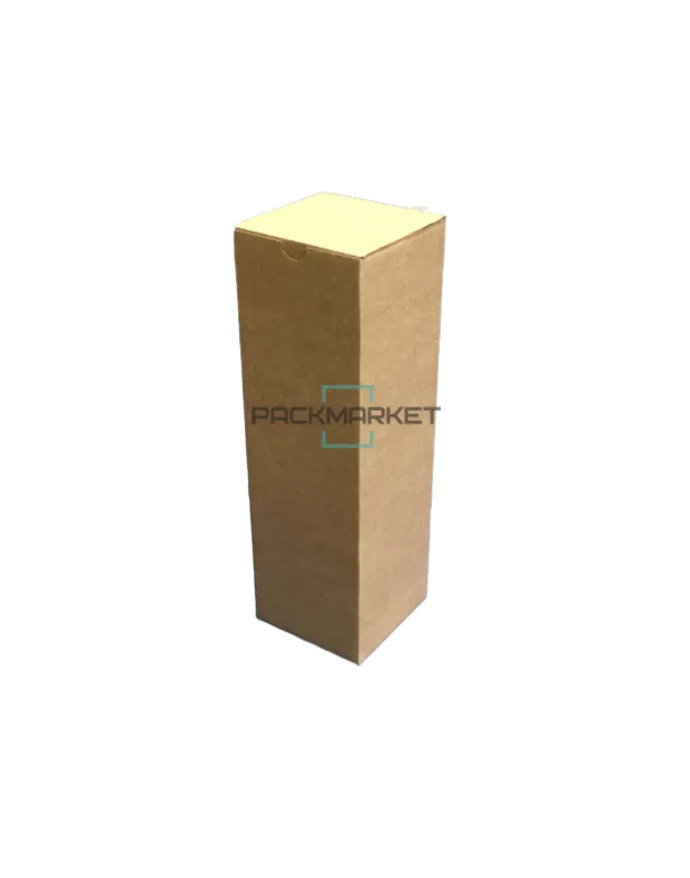 Коробка из микрогофрокартона крафт 95*95*310 мм Коробка из микрогофрокартона крафт 95*95*310 мм