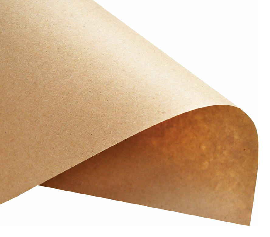 Крафт-бумага в листах А2, 420*594 мм, плотность 78 г/м2, 100 листов