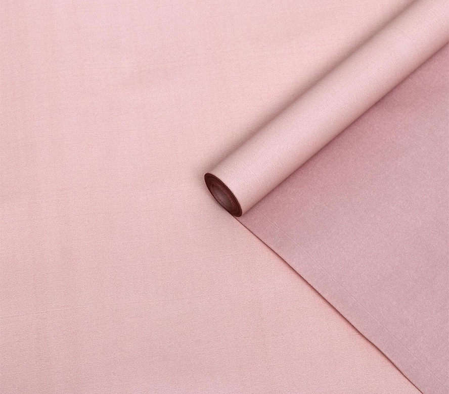 Бумага упаковочная крафт, двухсторонняя, розовый, 0,55 х 10 м, 70 гр/м2