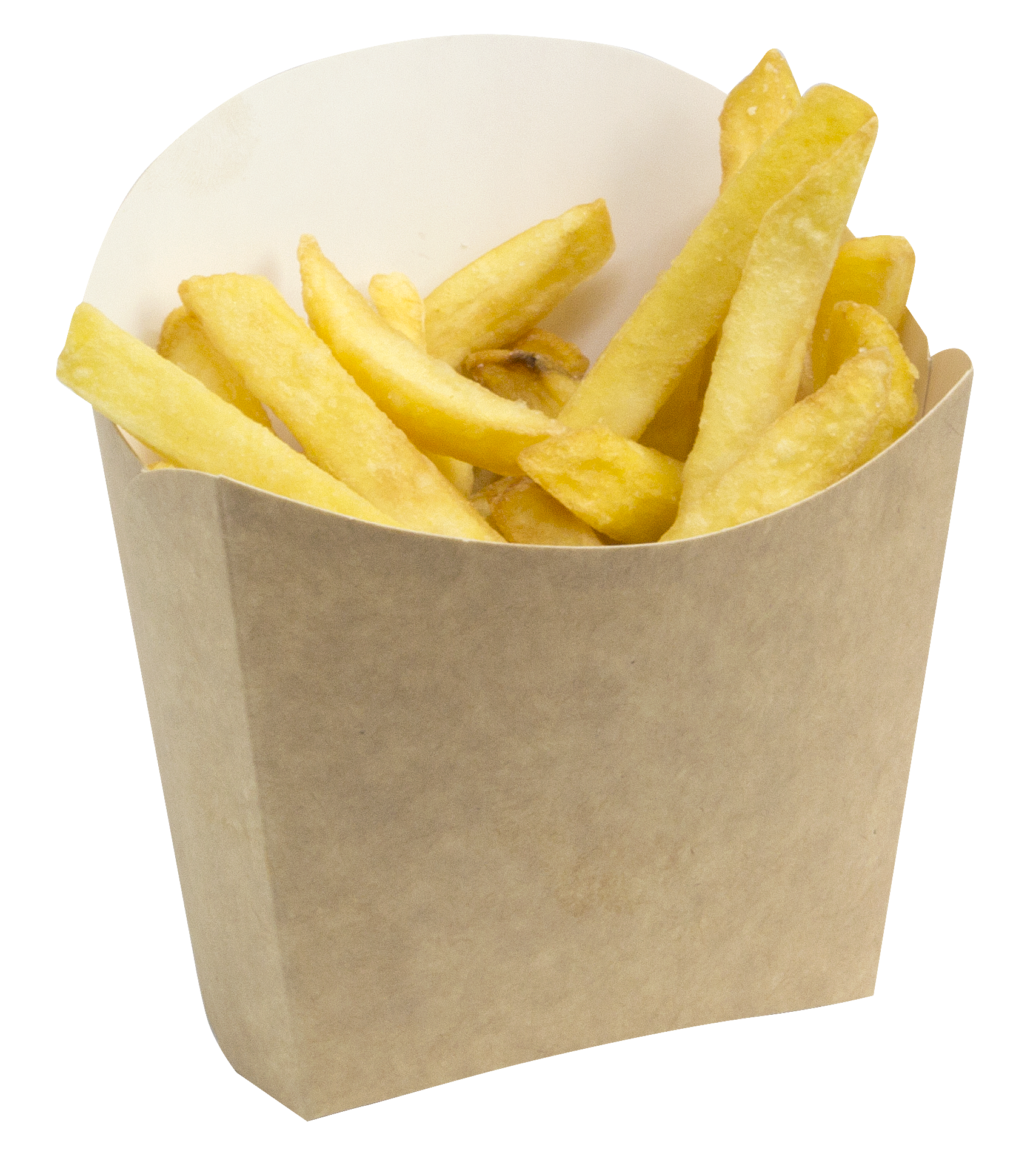 Упаковка для картофеля фри "L" 115х45х123мм