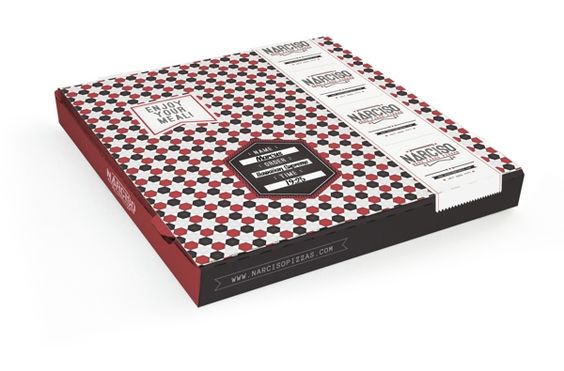Коробка для пиццы 32 с печатью