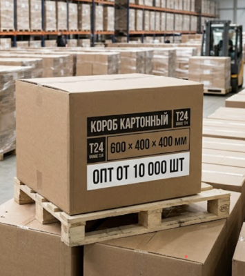 Картонная коробка 600*400*400 мм 