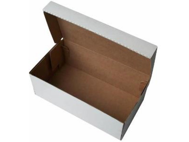 Обувная коробка белая 580х300х120 мм
