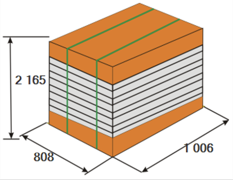 Картонная коробка 600х400х400 мм  Т23 (Средней плотности)