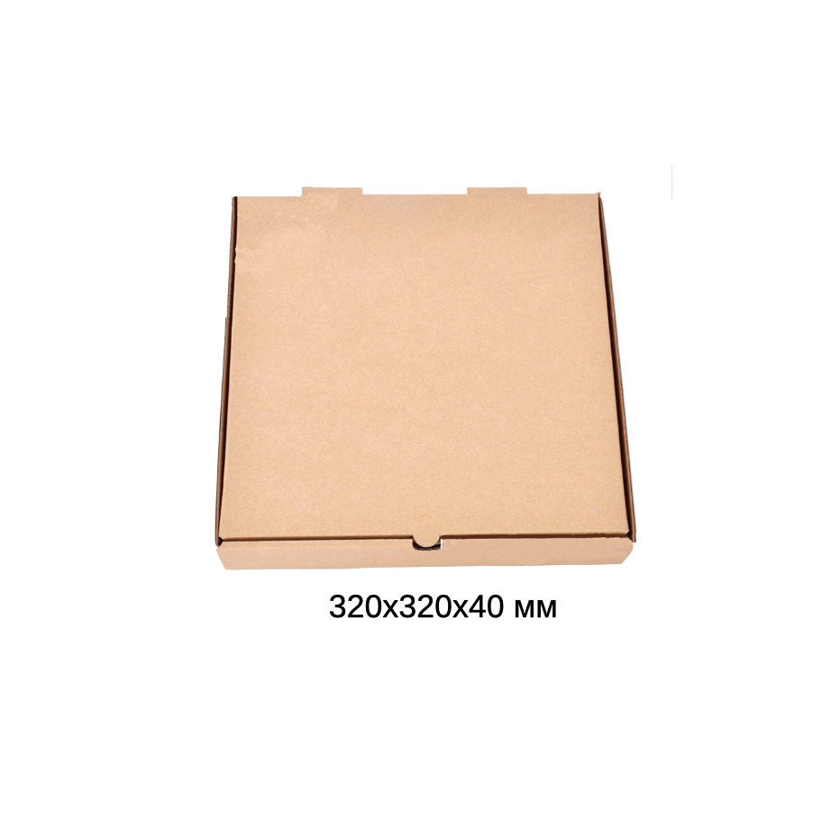Коробка для пиццы 32 см МГК Бурая 