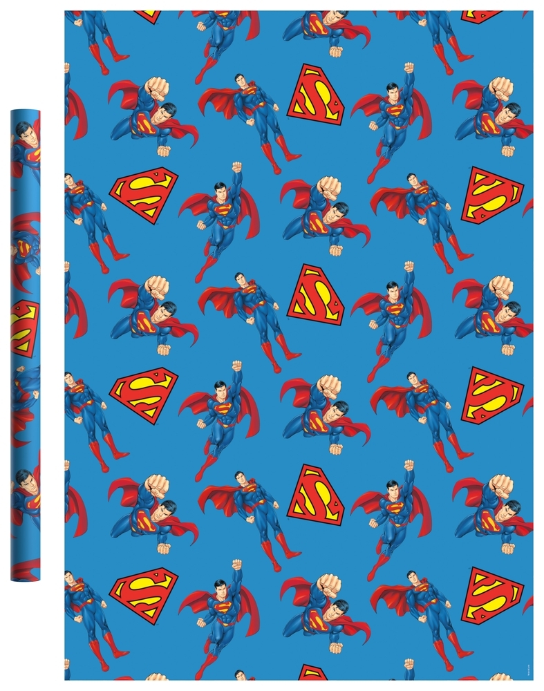 Упаковочная бумага Superman 700х1000 мм