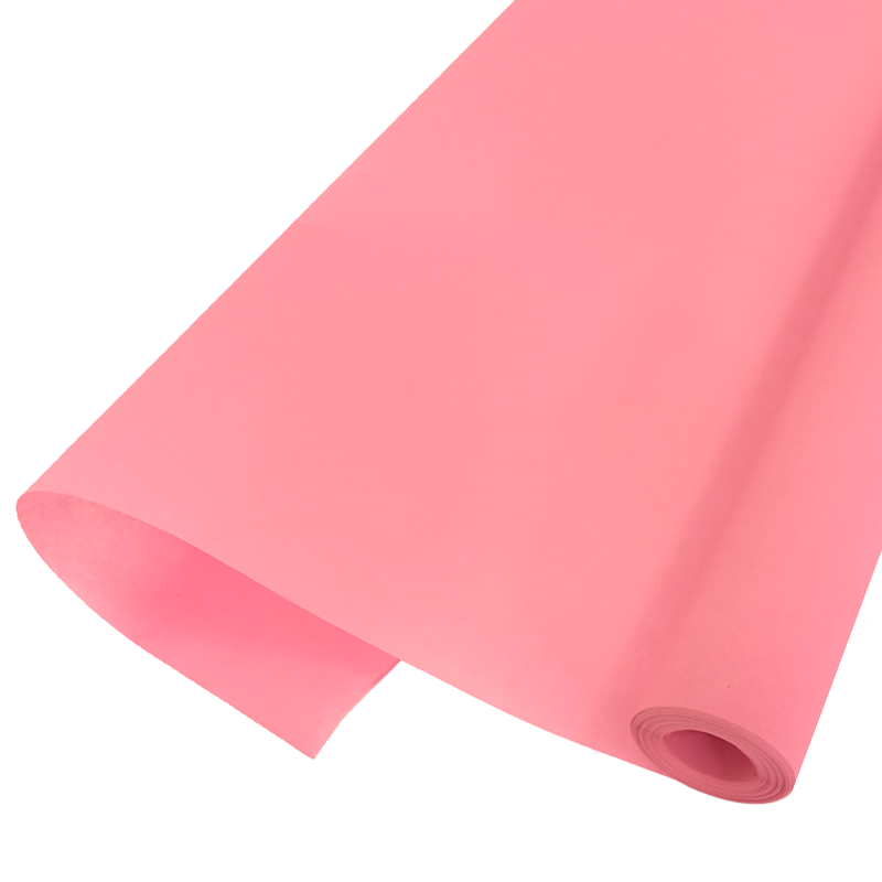 Упаковочная бумага, Пергамент 58гр (0,5*10 м) Розовый