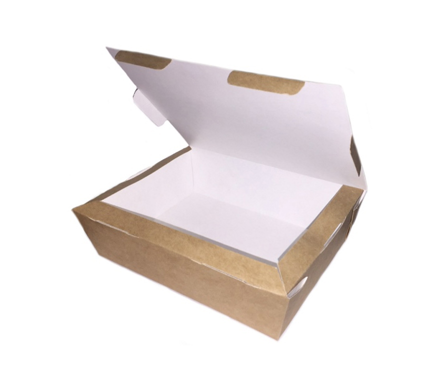 Картонная коробка контейнер из крафт картона