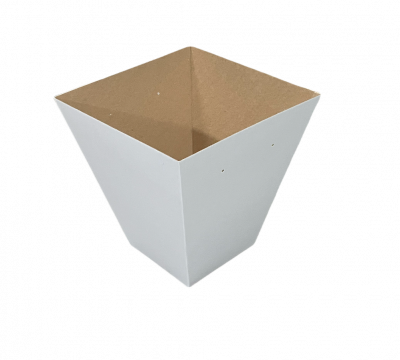 Коробка для цветов 270*360*420 XL, Белая 10шт./уп.