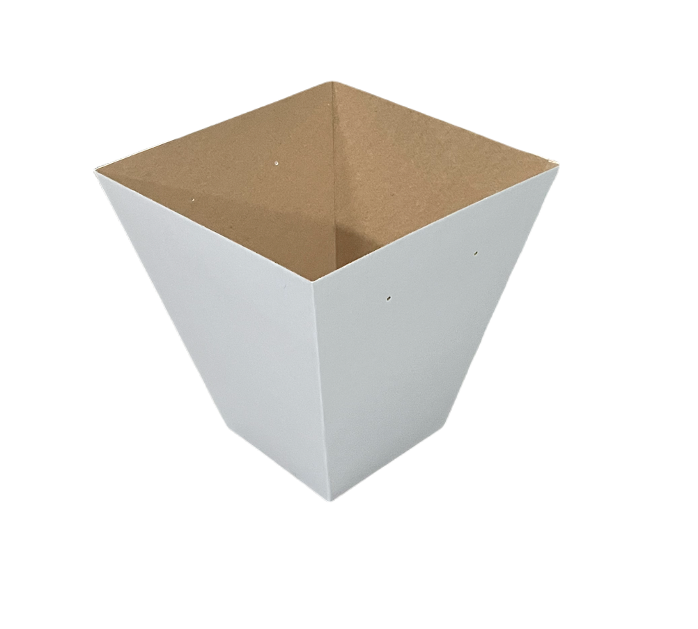 Коробка для цветов 270*360*420 XL, Белая 10шт./уп.