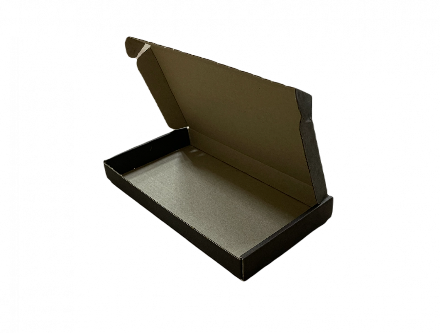 Самосборная коробка 170х95х20 мм для защитных стекол. Коричневая