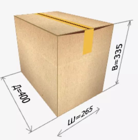 Картонная коробка 400х265х335 мм