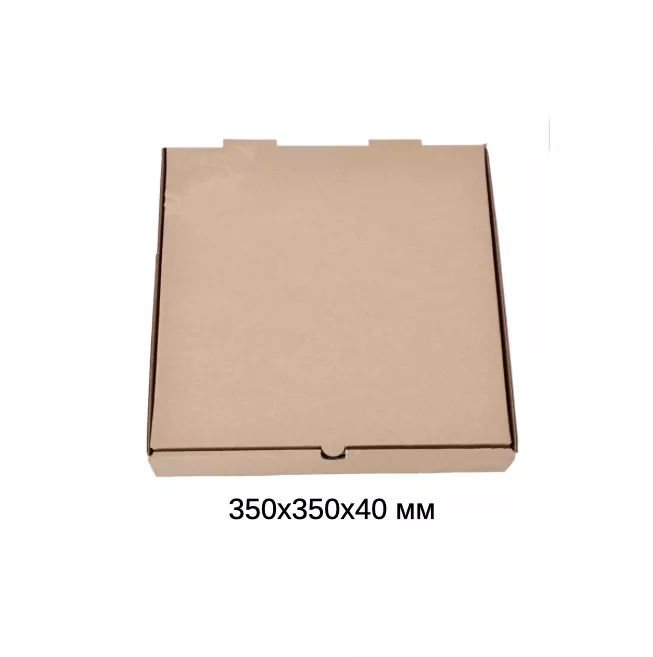 Коробка для пиццы 35 см МГК Бурая