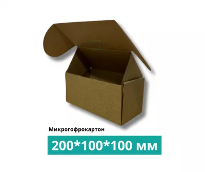 Самосборная коробка 200*100*100 мм