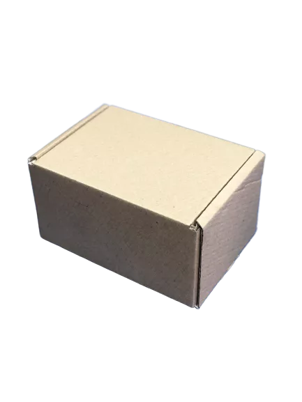 Самосборная коробка 165х120х95 мм Белое дно