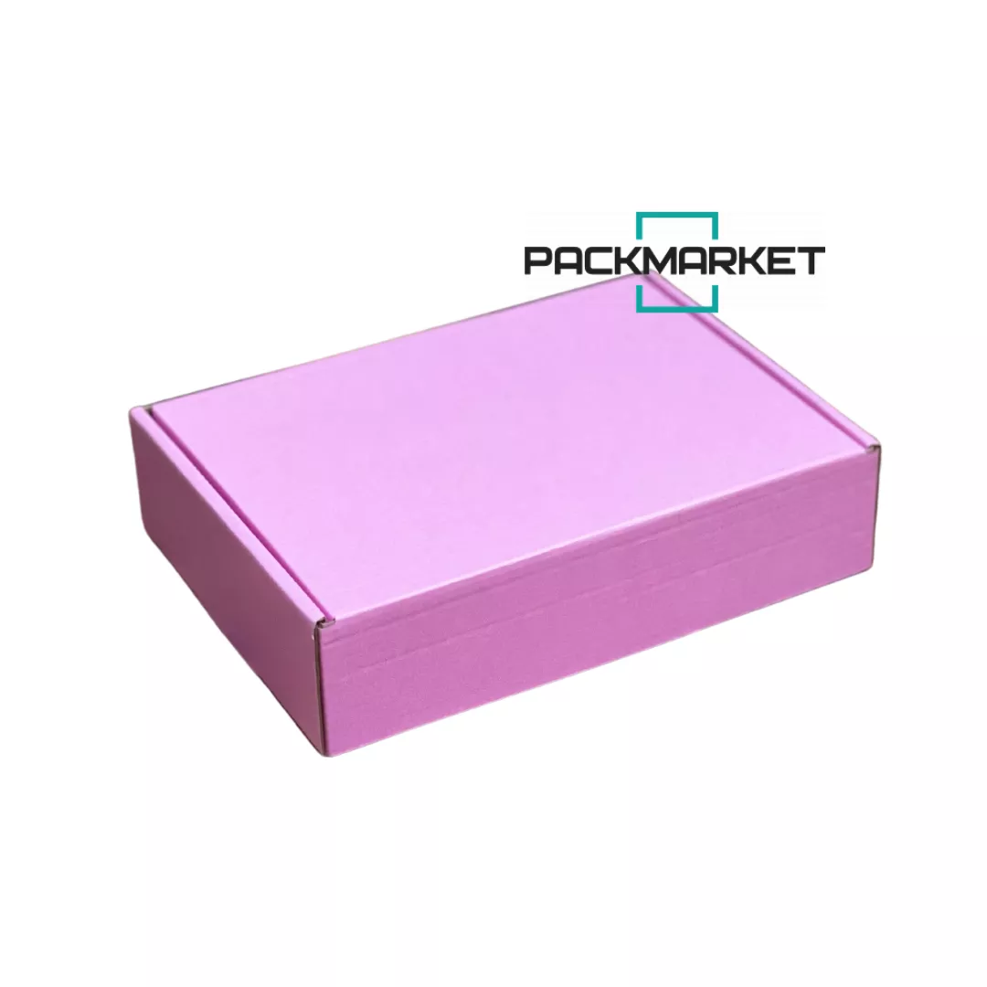 Самосборная коробка 200х150х50 мм Pink