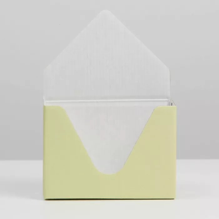 Коробка-письмо «Желтая», 14 × 20 × 6,5 см