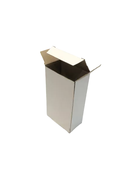 Коробка из микрогофрокартона Белая 75*40*135 мм